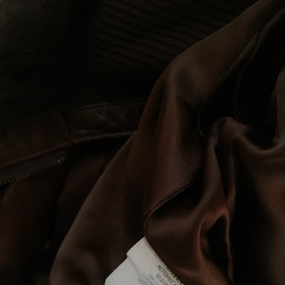 Rare MACKAGE leather bomber jacket size S - Picture 6 of 7